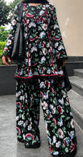 BLACK FARSHI SALWAR SUIT